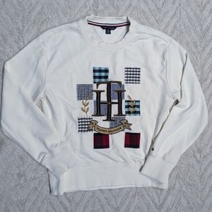 Logo Crew Neck Pullover Sweatshirt